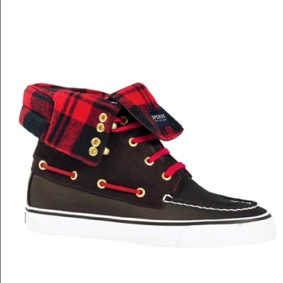 Buffalo plaid sperry shoes Clearance